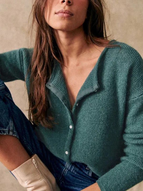 2024 Otoño/Invierno Nuevas mujeres Sweater de color sólido para mujeres de#55