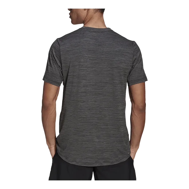 ADIDAS AEROREADY HT EL TSHIRT TALL BLACK MELANGE