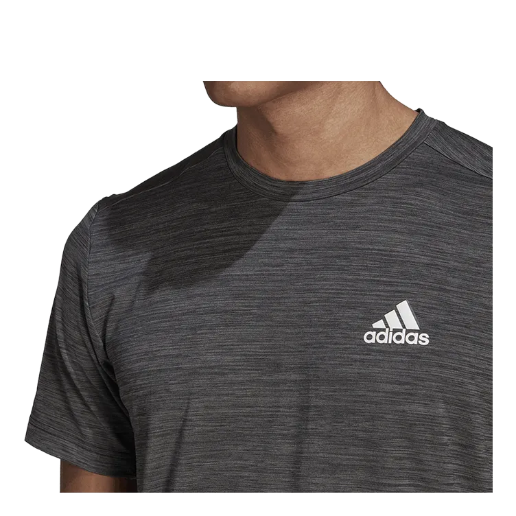 ADIDAS AEROREADY HT EL TSHIRT TALL BLACK MELANGE