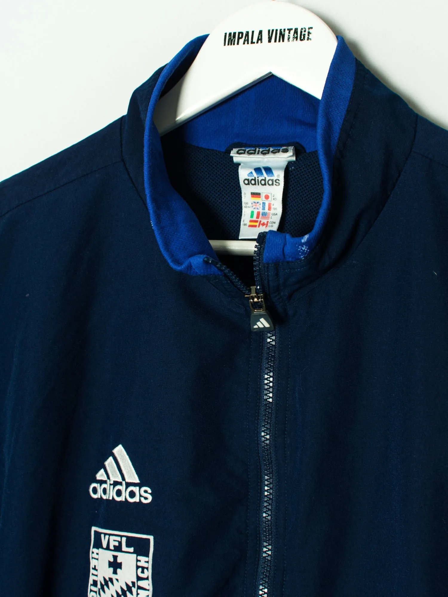 Adidas Blue Track Jacket
