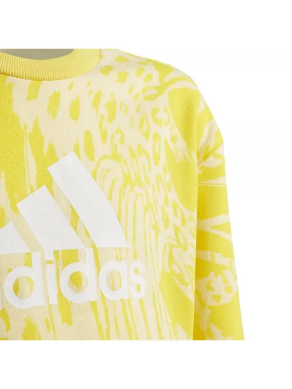 ADIDASG FI AOP CREW CASAMA/AMAIMP/NEGRO