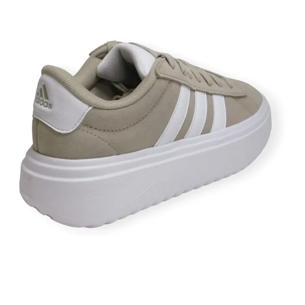 ADIDAS IH2408 GRAND COURT PLATFORM SUEDE BEIGE