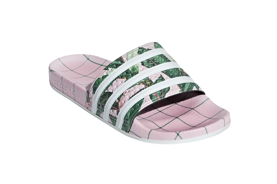 Adidas Originals Adilette W "Tropical Leaf"