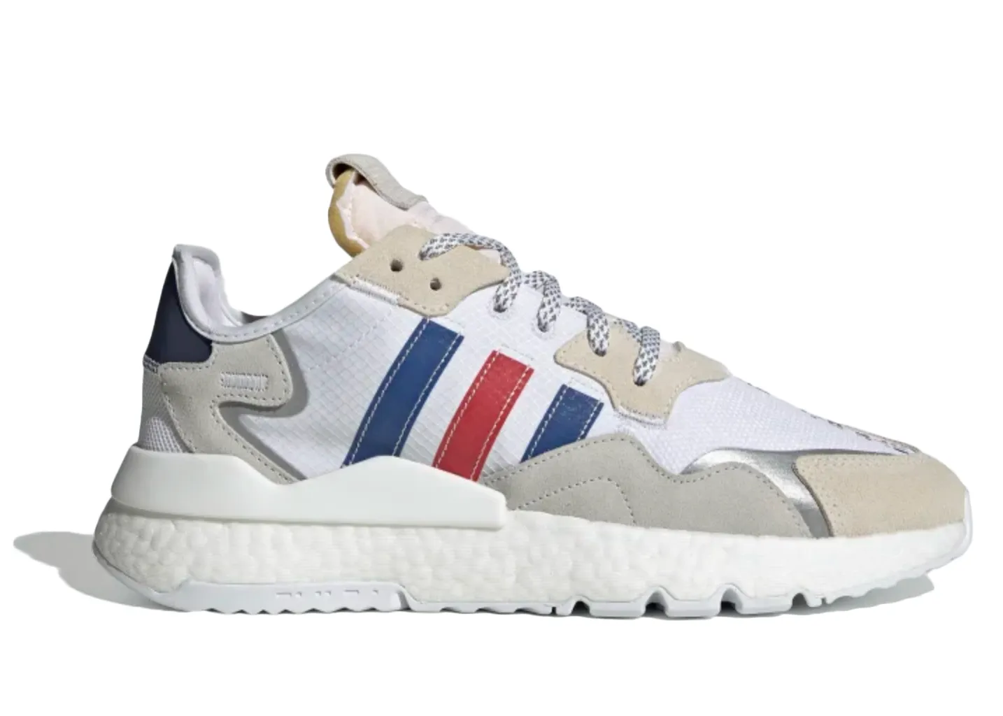 adidas Originals Nite Jogger Cloud White Collegiate Royal