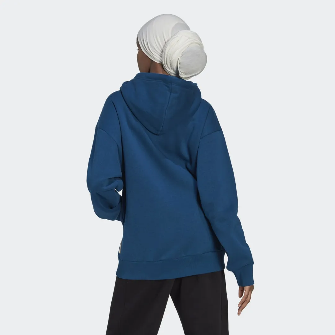 ADIDAS ORIGINALS STUDIO LOUNGE FLEECE FULLZIP HOODIE