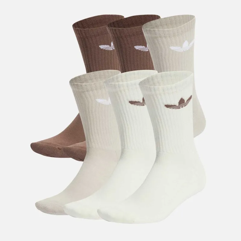 adidas Treefoil Crew Sock 6PP IT7570