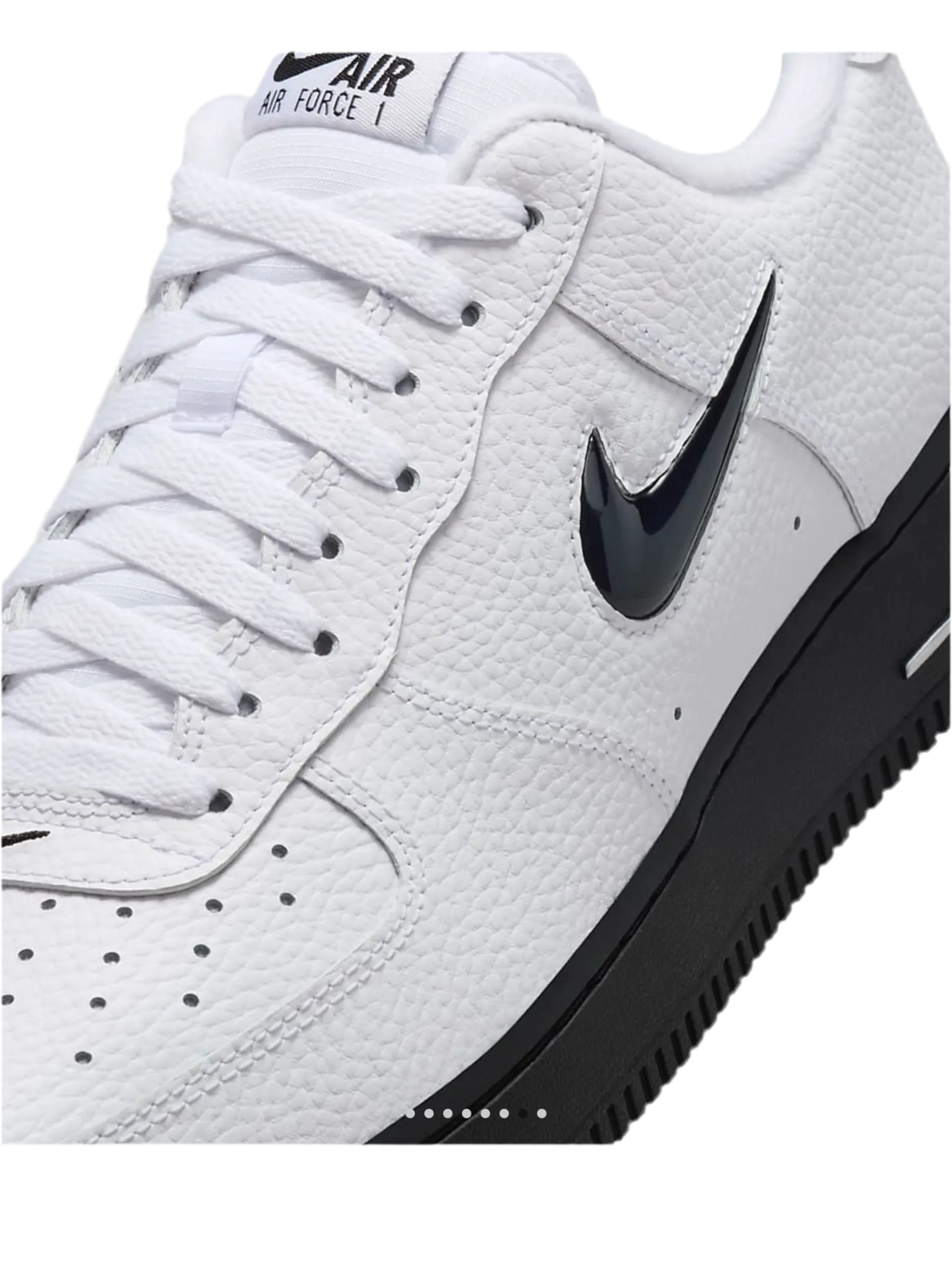 Air Force 1 07 Low Jewel White Black