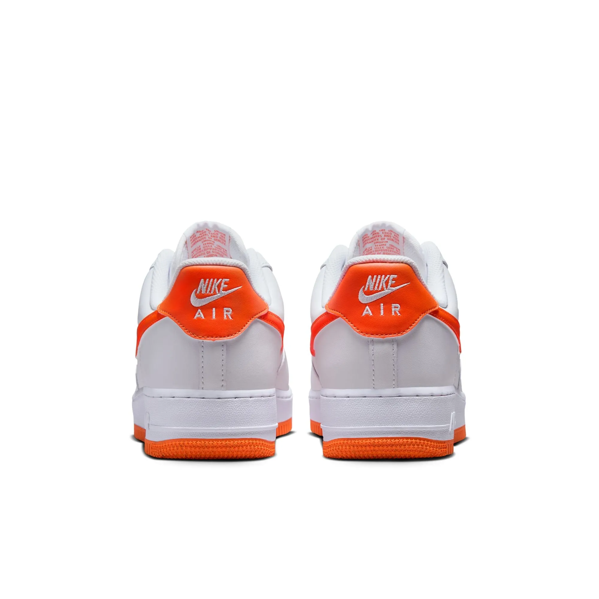 AIR FORCE 1 '07 WHITE/SAFETY ORANGEWHITE