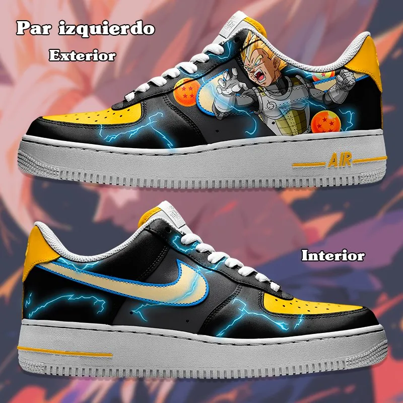 Air Force 1 x Goku y Vegetta Black