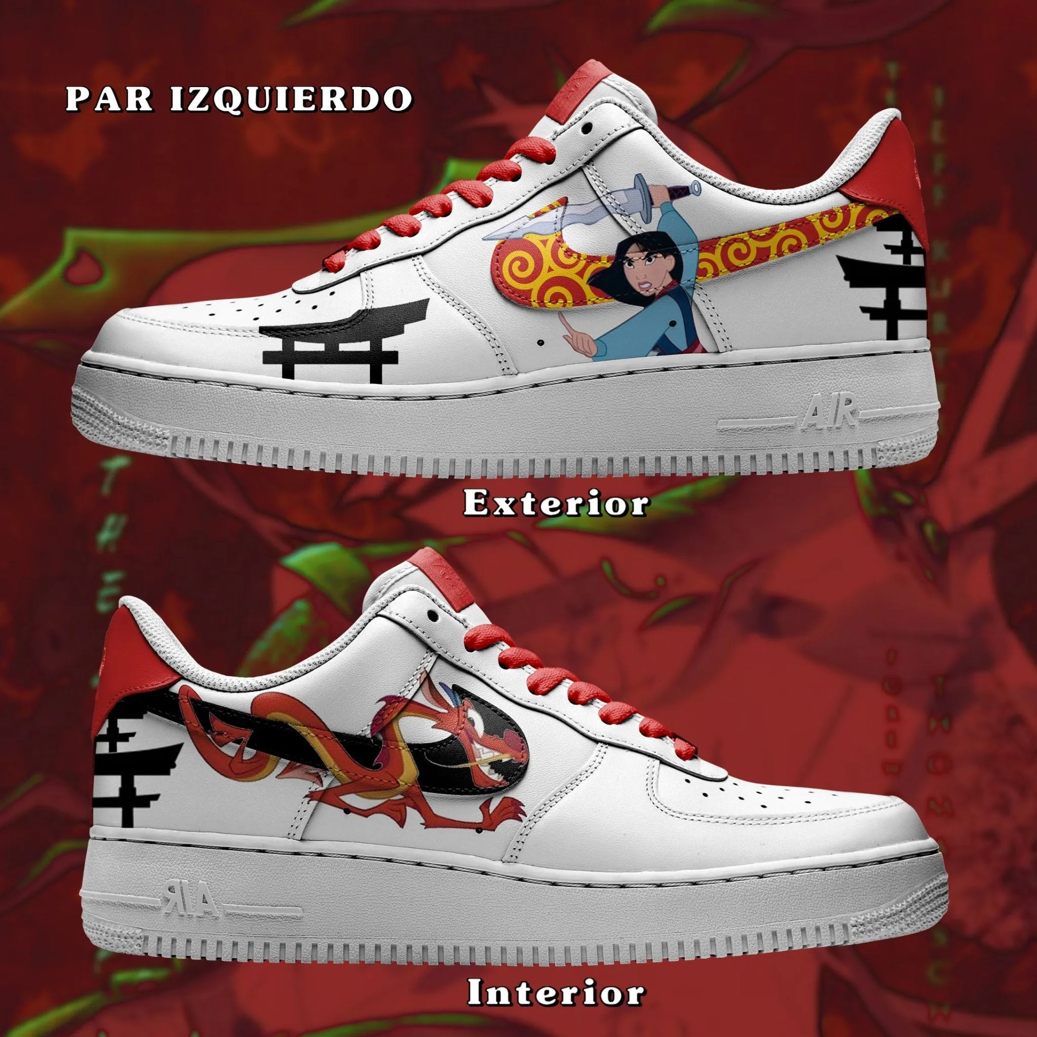 Air Force 1 x Mulán