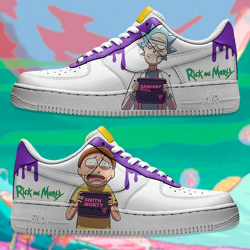 Air Force 1 x Rick & Morty Drip