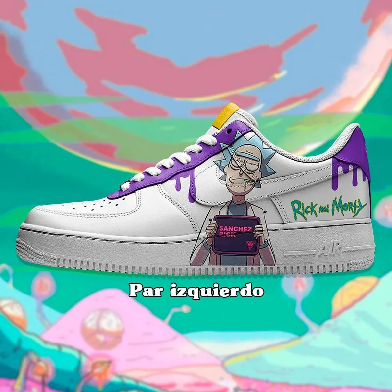Air Force 1 x Rick & Morty Drip