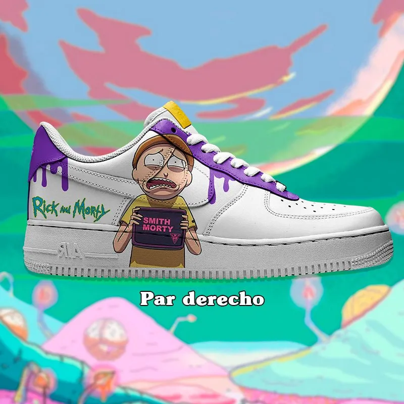 Air Force 1 x Rick & Morty Drip
