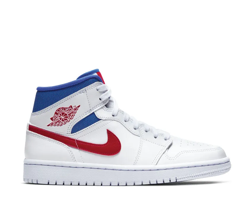 Air Jordan 1 Mid Blancas