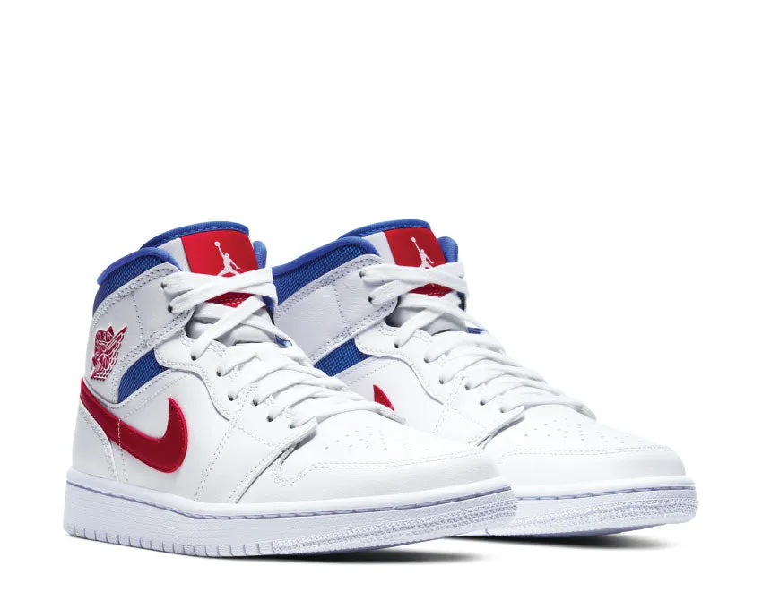 Air Jordan 1 Mid Blancas