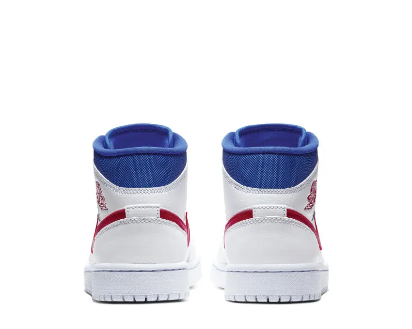 Air Jordan 1 Mid Blancas