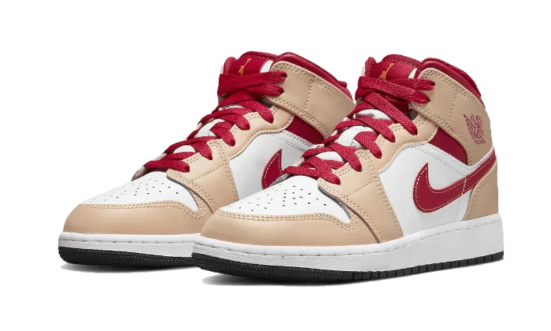 Air Jordan 1 Mid Onyx Curry