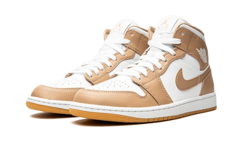 Air Jordan 1 Mid Tan Gum