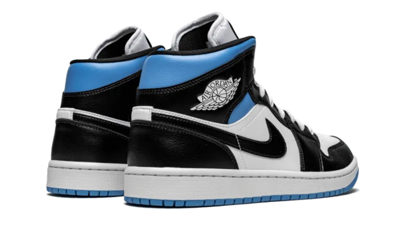 Air Jordan 1 Mid University Black White