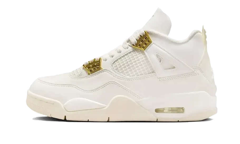 Air Jordan 4 Retro Metallic Gold