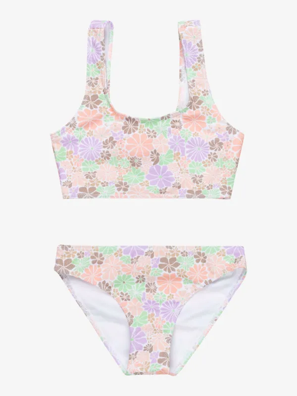 ALL ABOUT SOL  CONJUNTO DE BIKINI CROP TOP PARA NI&NTILDE;AS 616