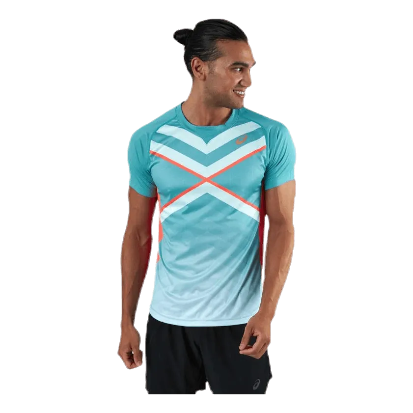 Asics Tennis Gpx Tee Blue