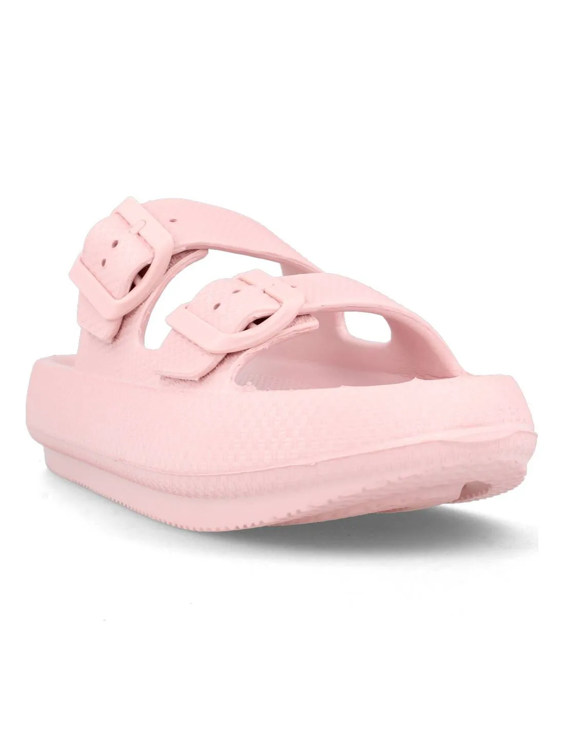 B&W  SANDALIA DOBLE HEBILLA PLATAFORMA PINK