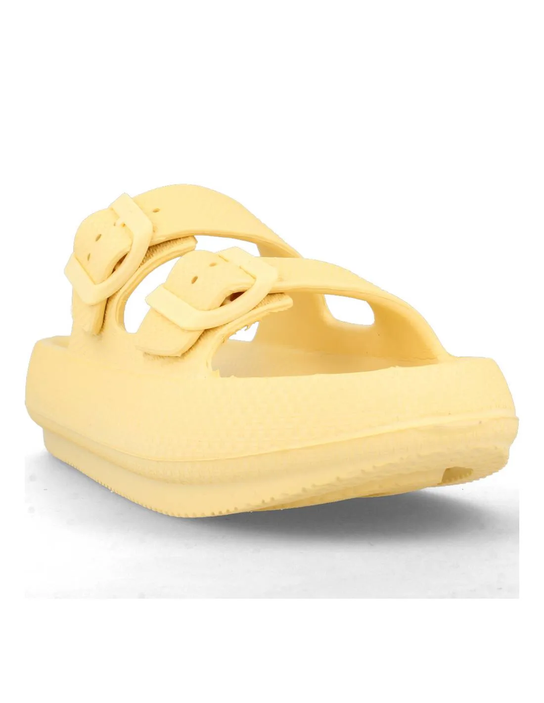 B&W  SANDALIA DOBLE HEBILLA PLATAFORMA YELLOW