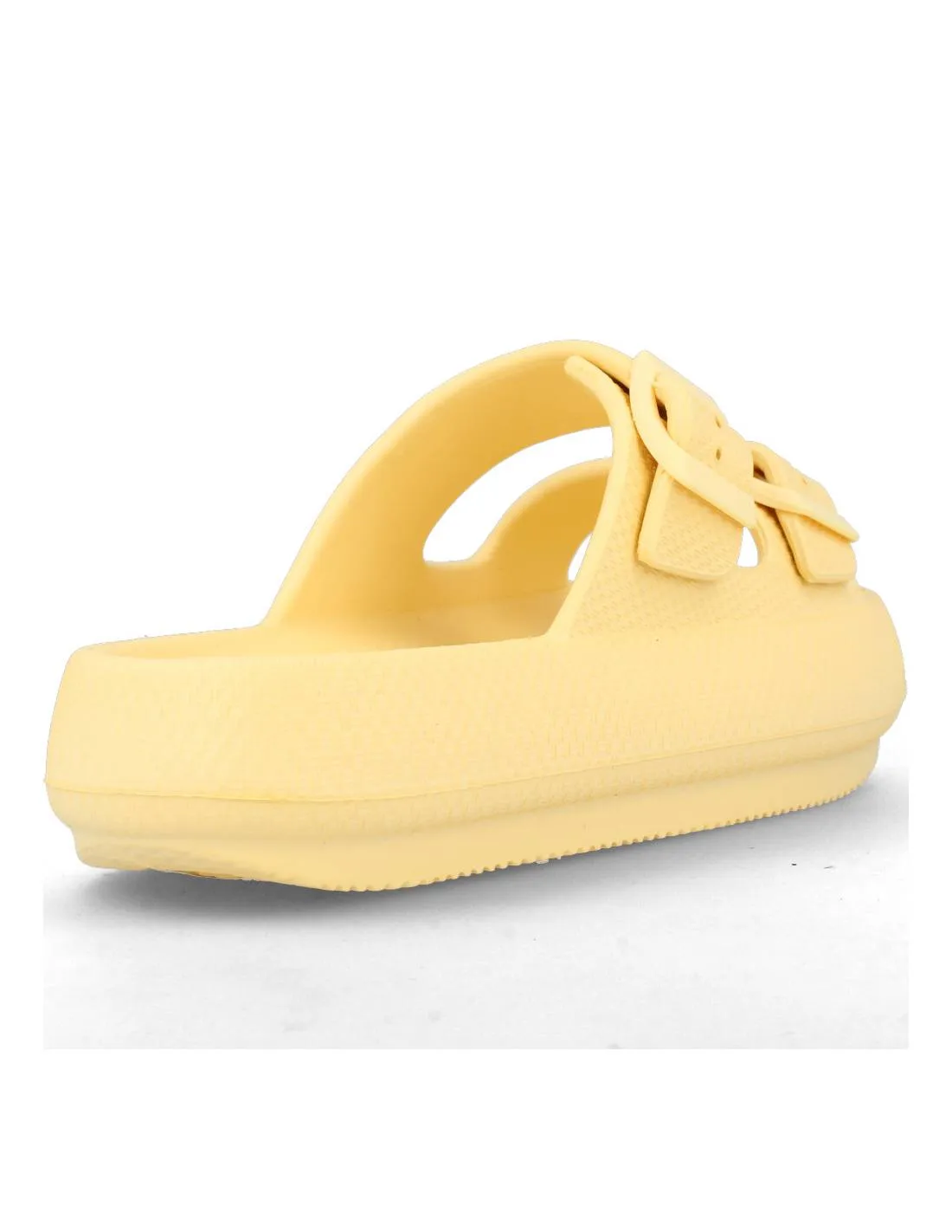 B&W  SANDALIA DOBLE HEBILLA PLATAFORMA YELLOW