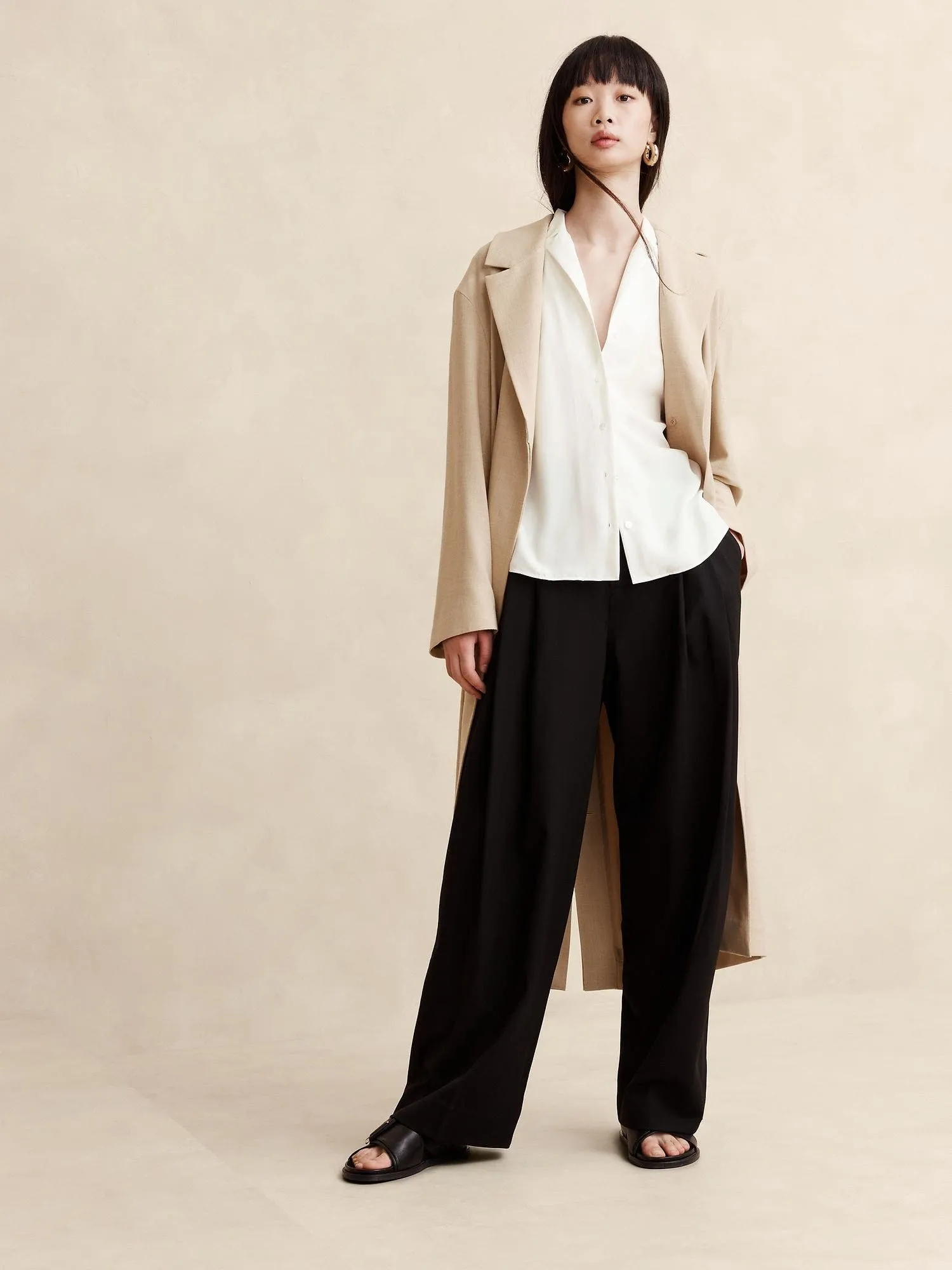 BANANA REPUBLIC BLUSA MUJER ASTRAL SILK RESORT