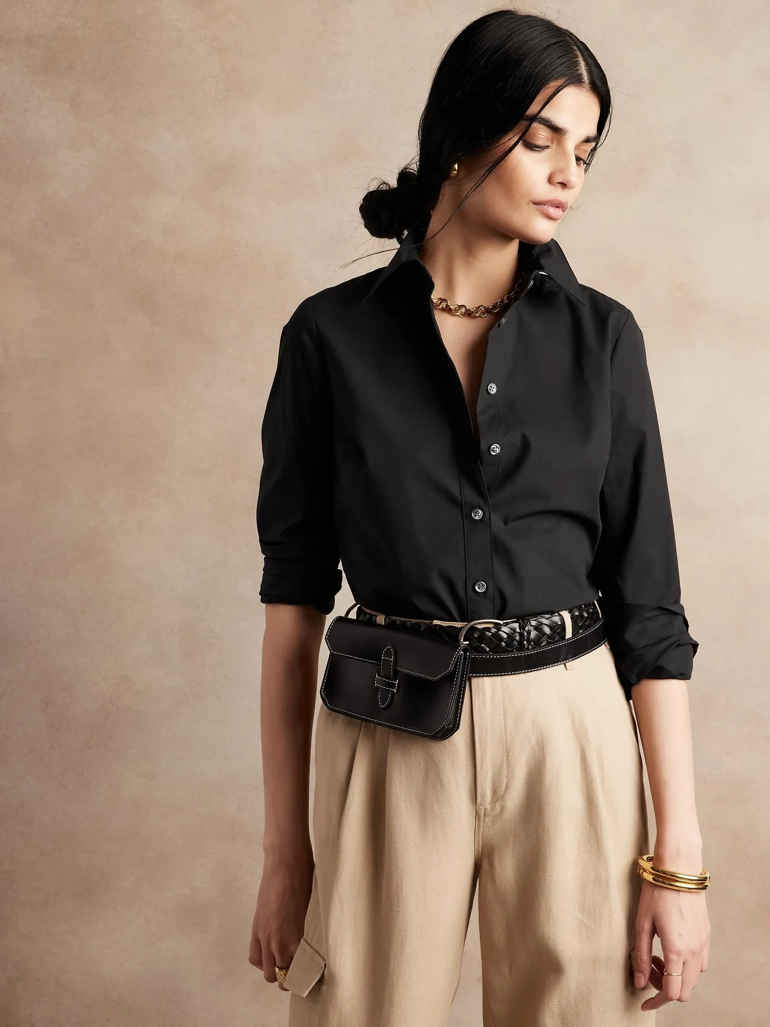 BANANA REPUBLIC BLUSA MUJER RILEY II TAILORED