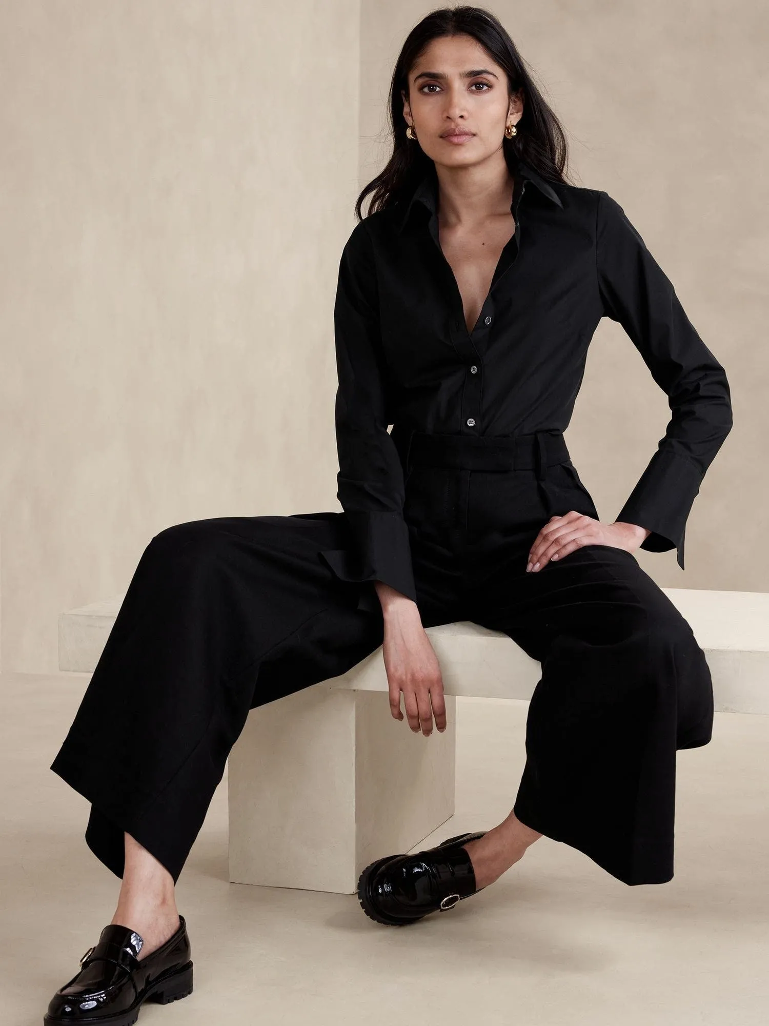 BANANA REPUBLIC BLUSA MUJER RILEY II TAILORED