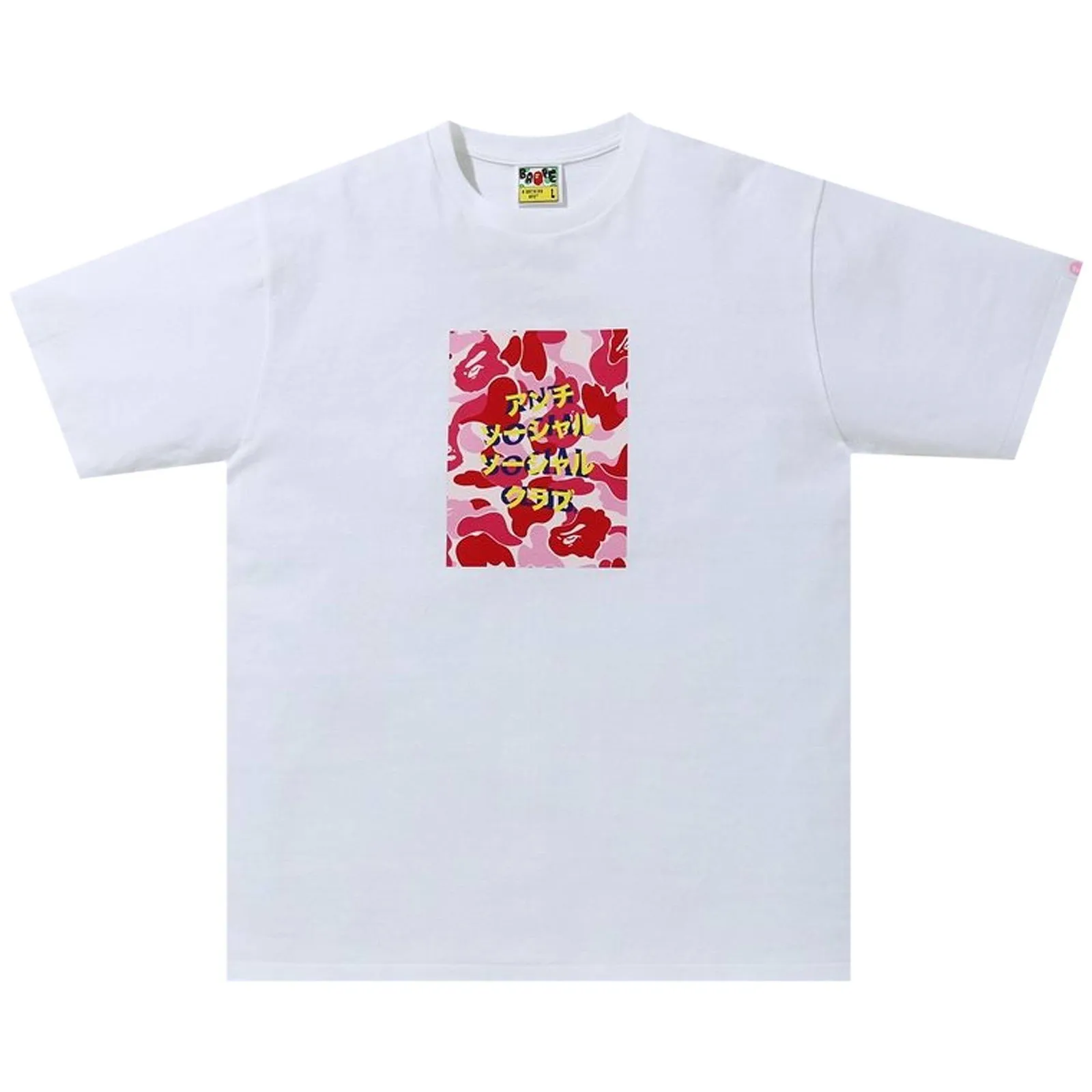 BAPE x Anti Social Social Club ABC Camo Box Tee