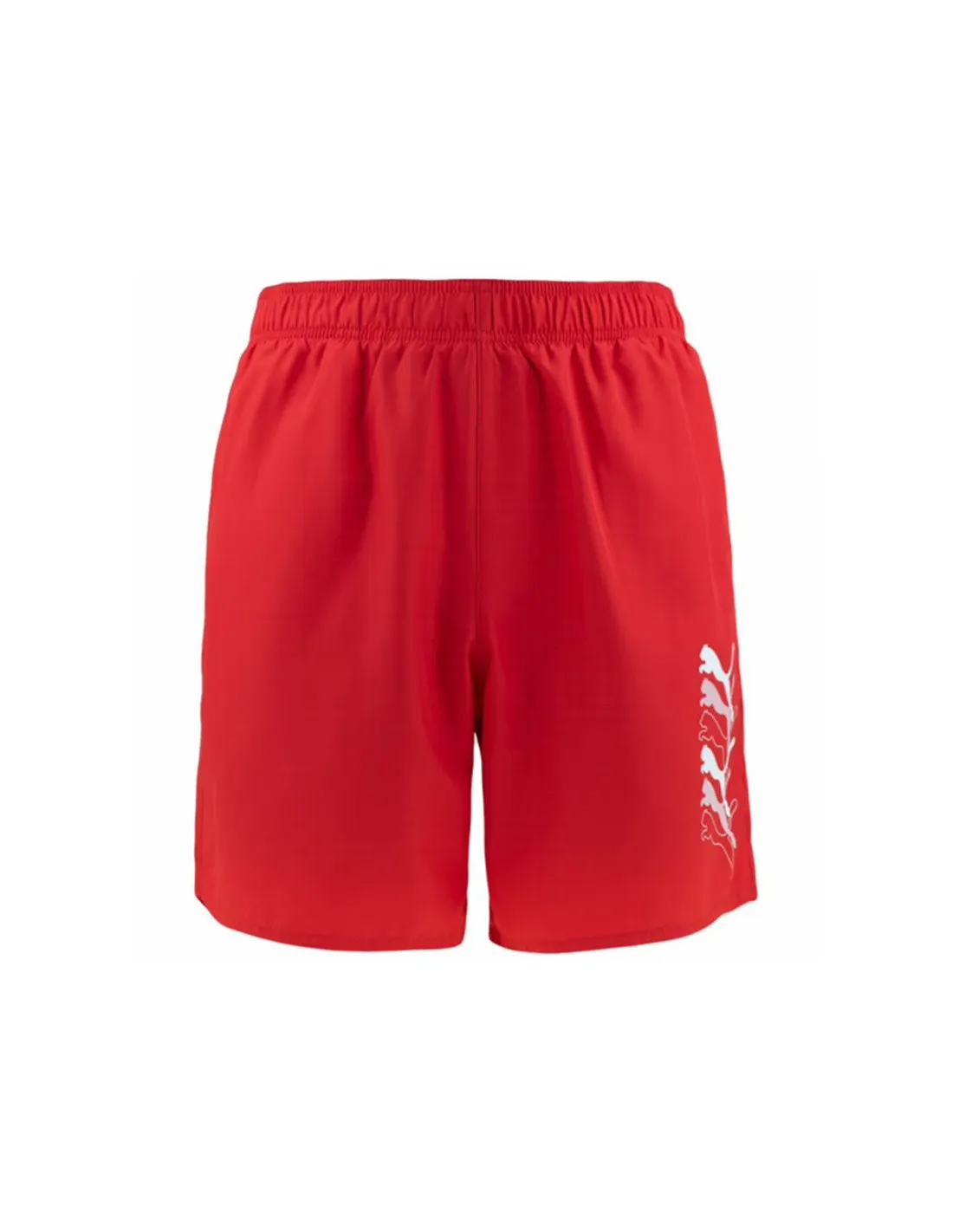 Bañador de Puma Cats Mid 1P Hombre Rojo