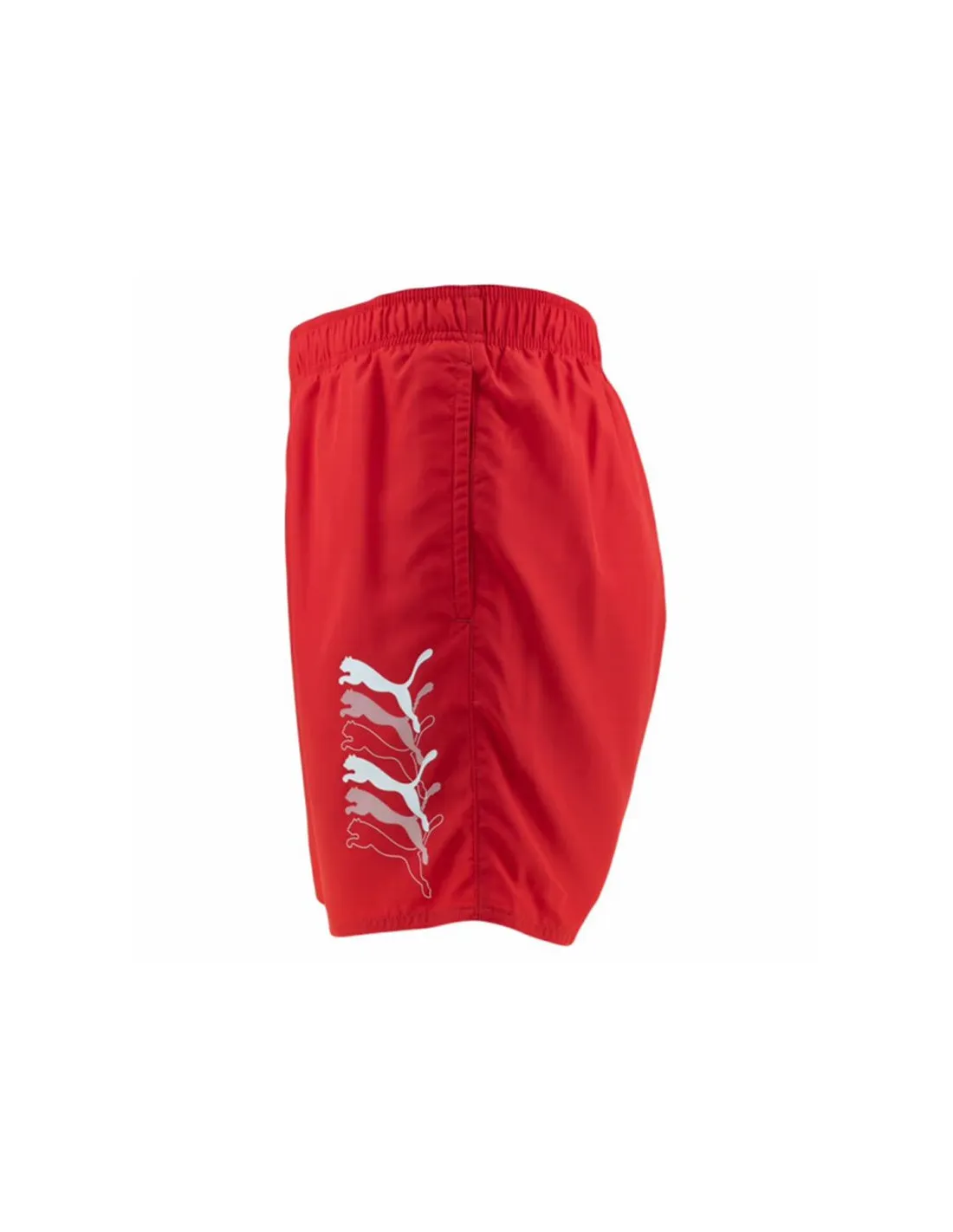 Bañador de Puma Cats Mid 1P Hombre Rojo