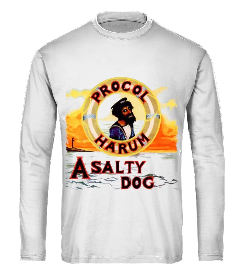 BBRB132LBL.WT. PROCOL HARUM  A SALTY DOG CAMISETA DE MANGA LARGA UNISEX