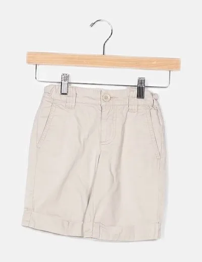 Benetton Pantalón chino beige