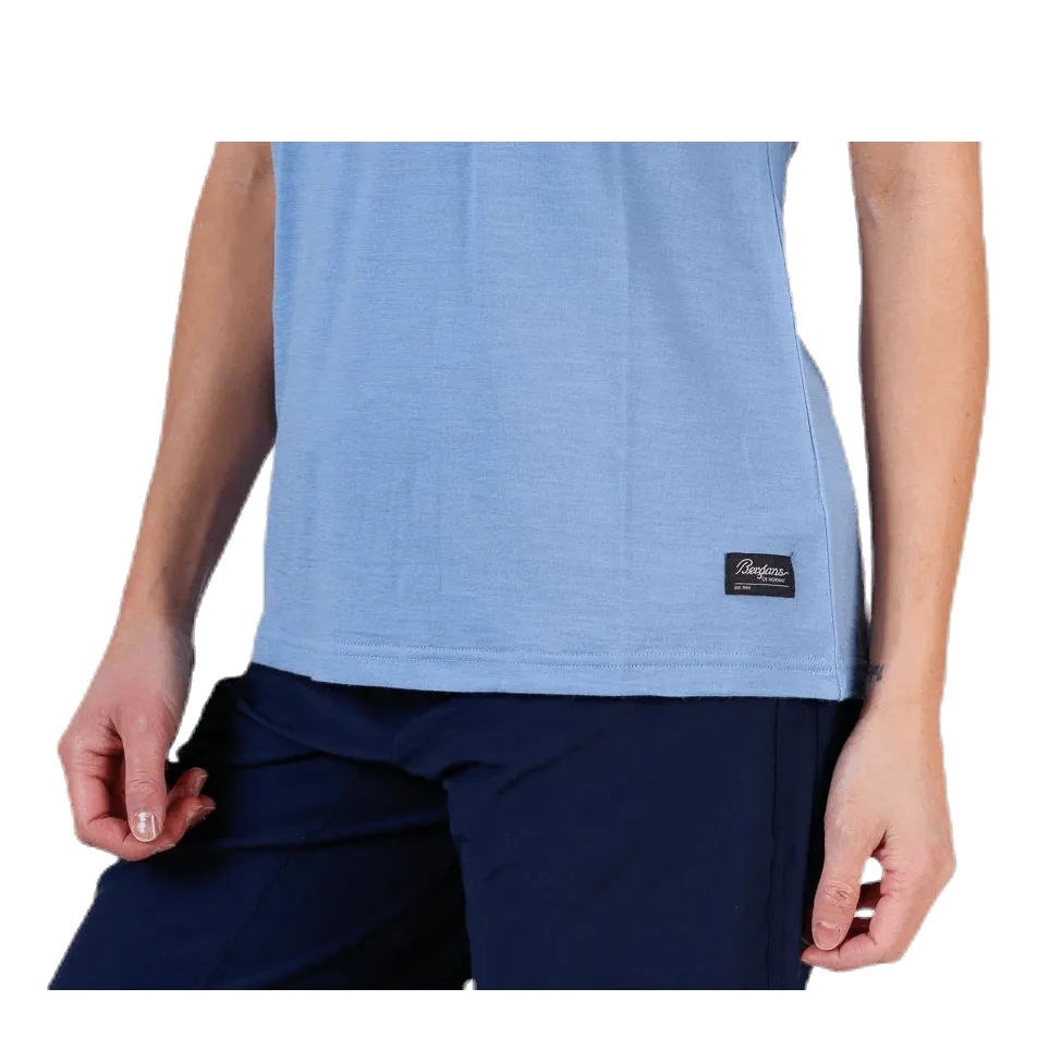 Bergans Of Norway Oslo Wool Tee Blue