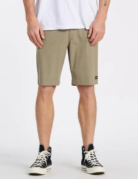 BERMUDA BILLABONG CROSSFIRE MID  KHAKI