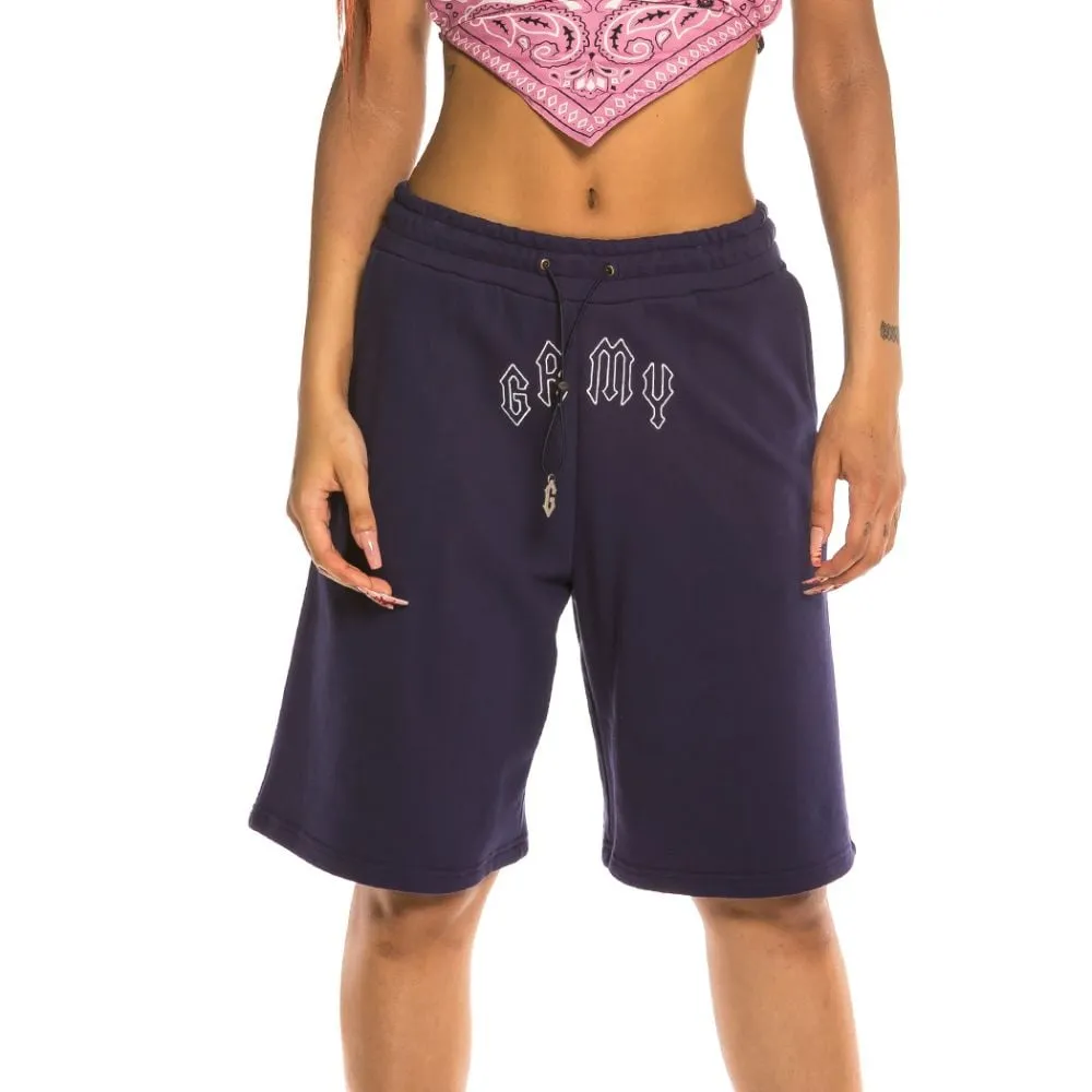Bermuda Unisex Grimey Carnitas Chicas Bonitas Sweatshorts SS20 Navy