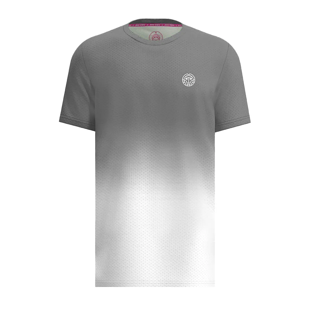 Bidi Badu Crew Gradiant Tee Grey/white