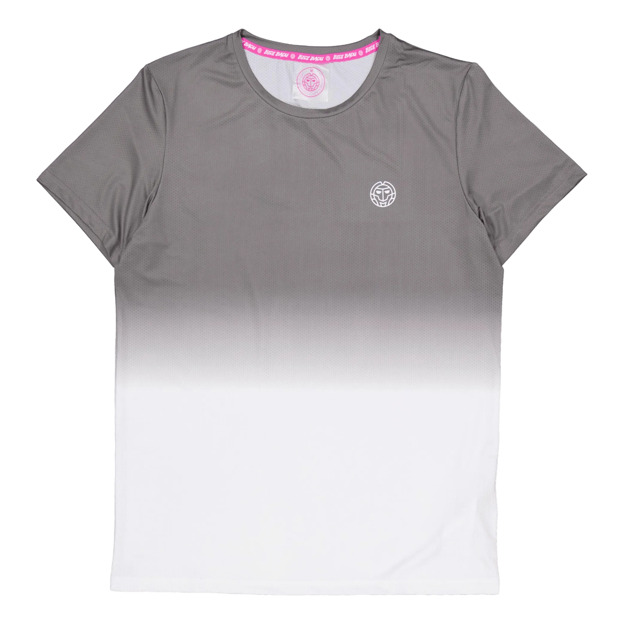 Bidi Badu Crew Gradiant Tee Grey/white