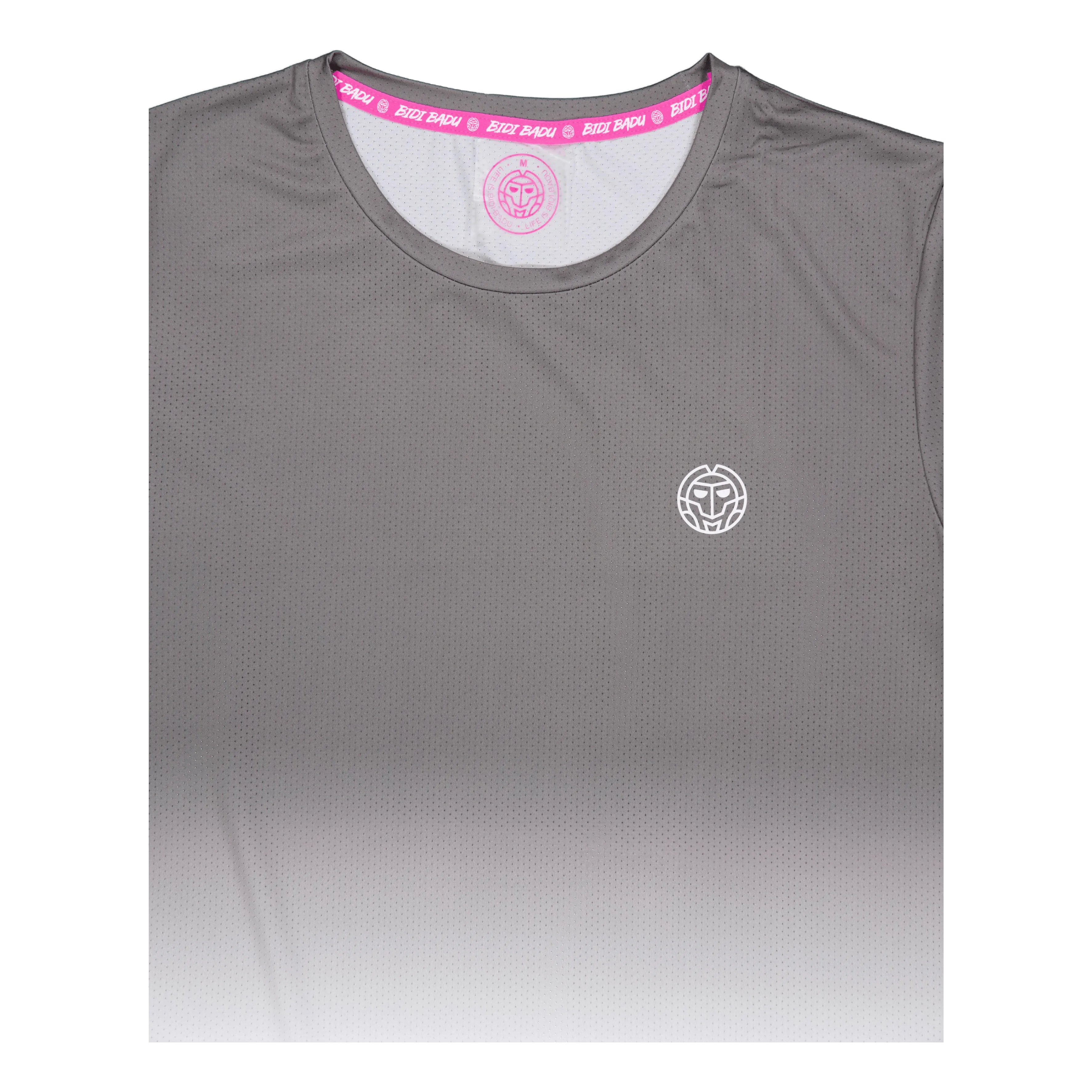 Bidi Badu Crew Gradiant Tee Grey/white
