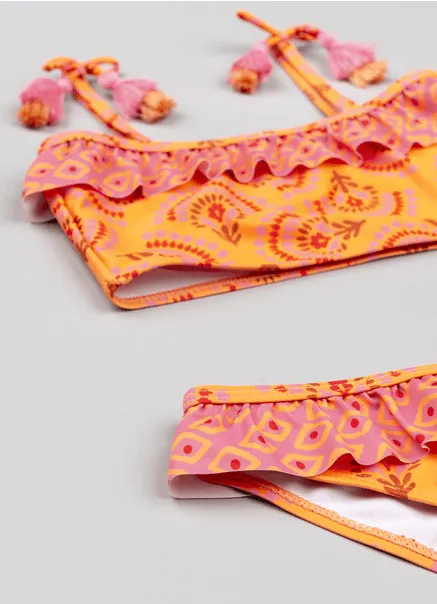 Bikini Estampado Niña Losan