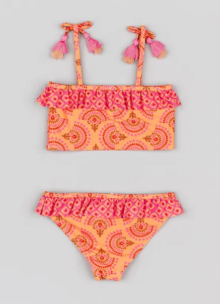 Bikini Estampado Niña Losan