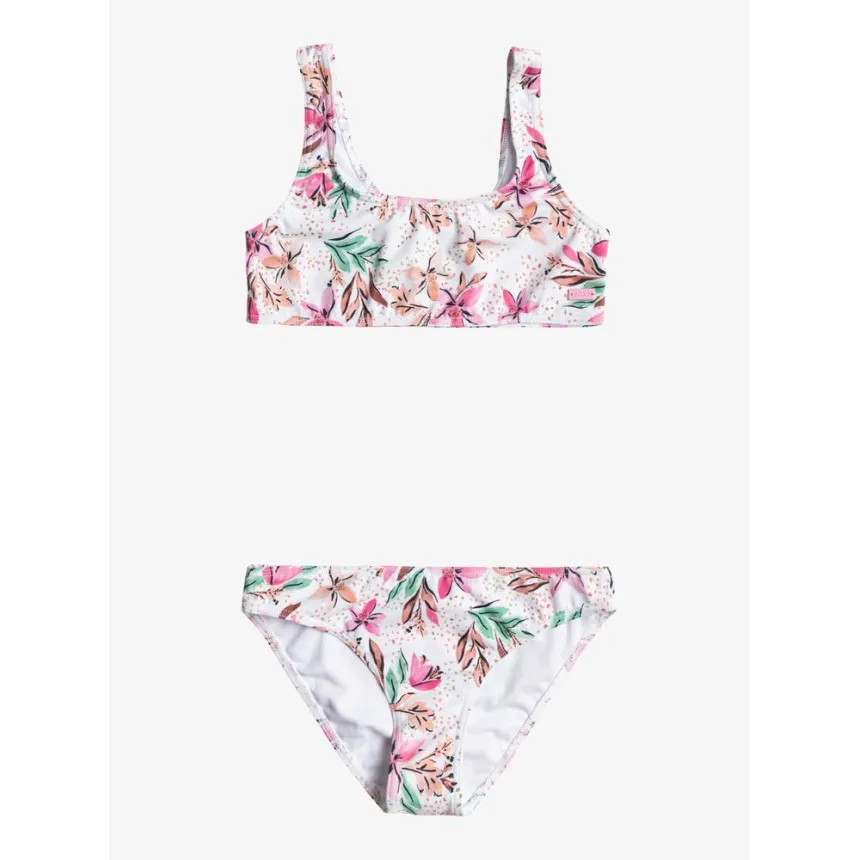 Bikini Roxy Happy Tropical Para Niña