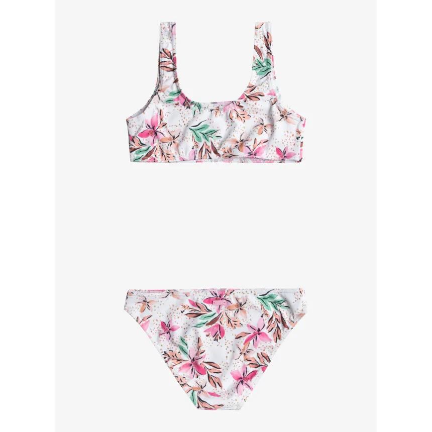 Bikini Roxy Happy Tropical Para Niña