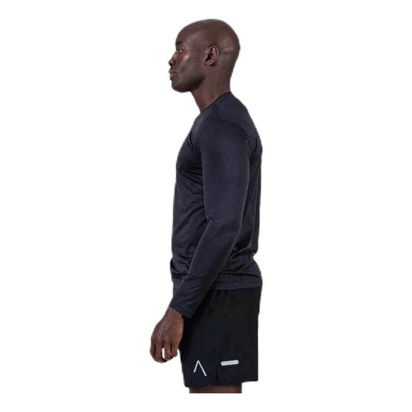 Björn Borg Axton LS Perf Tee Black