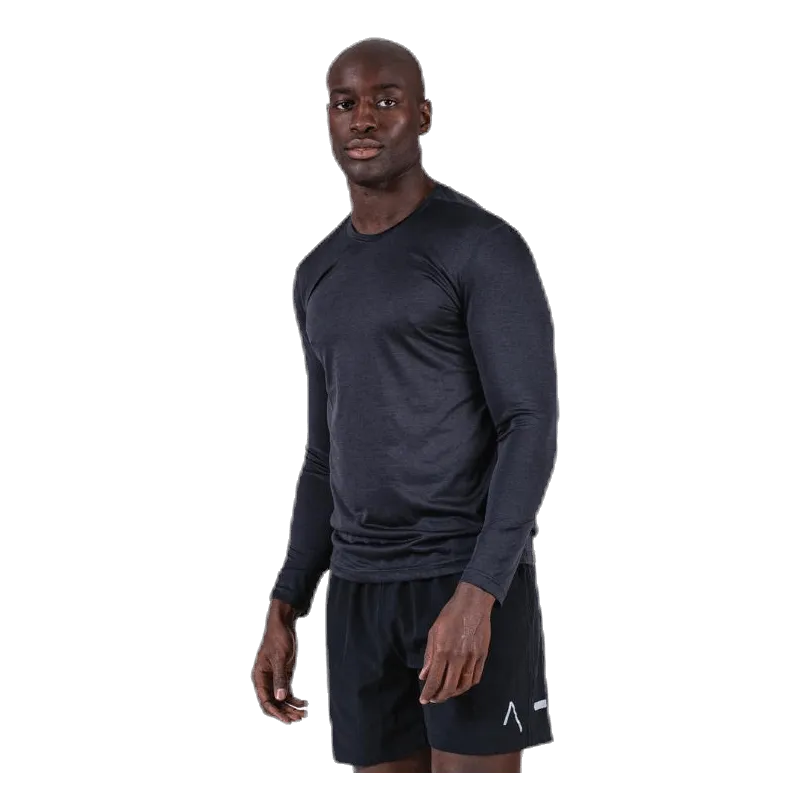 Björn Borg Axton LS Perf Tee Black
