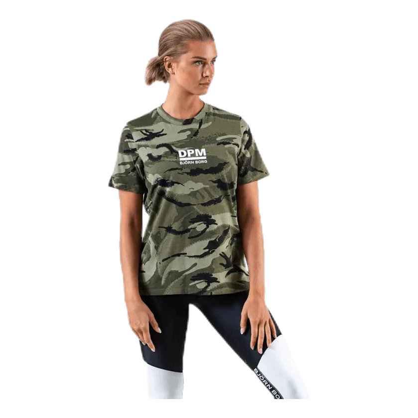 Björn Borg Tee Her DPM Patterned/Black